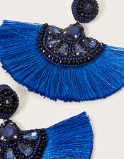 Statement Tassel Earrings, , large