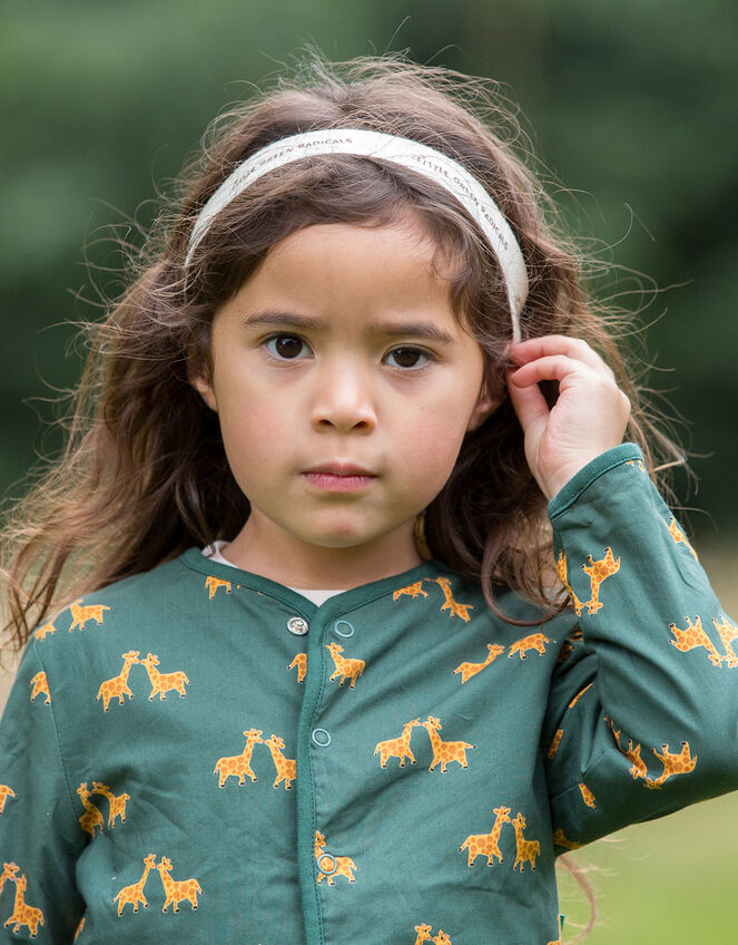 Little Green Radicals Giraffe Days Reversible Jacket, Green (GREEN), large