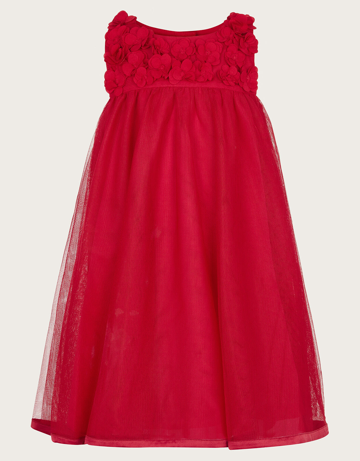 Baby Fiona 3D Swing Dress Red