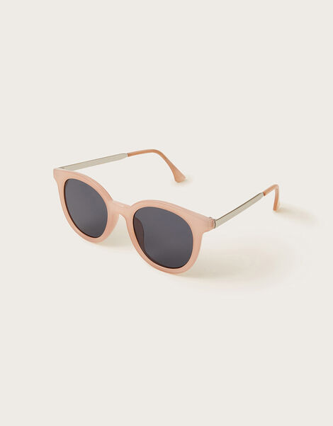 Colour Block Frame Sunglasses, , large