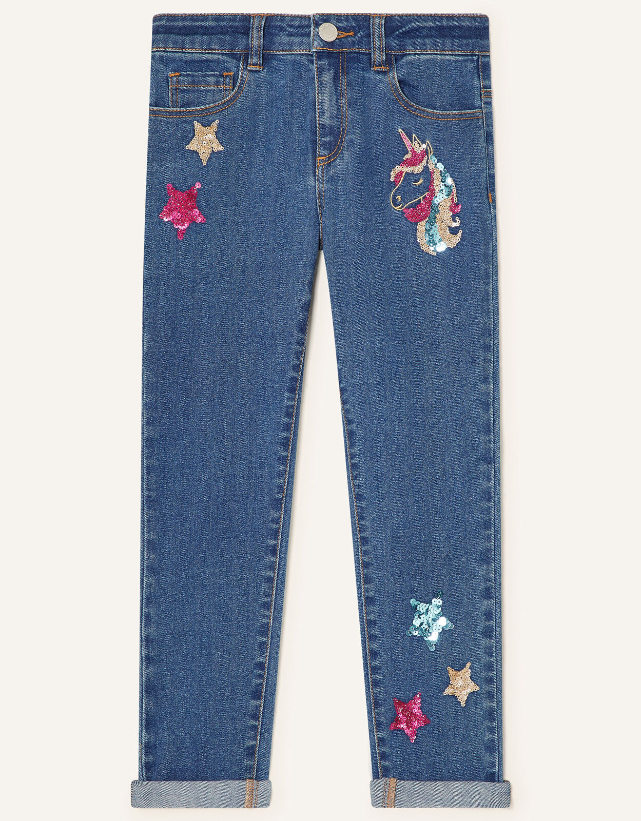 Girls deals sequin jeans