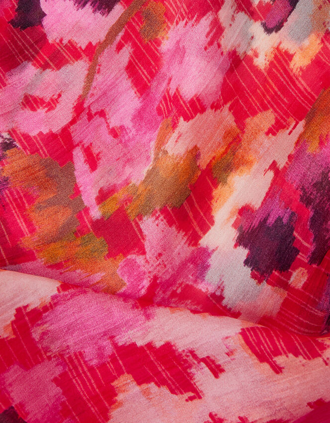 Print Silk Scarf, , large