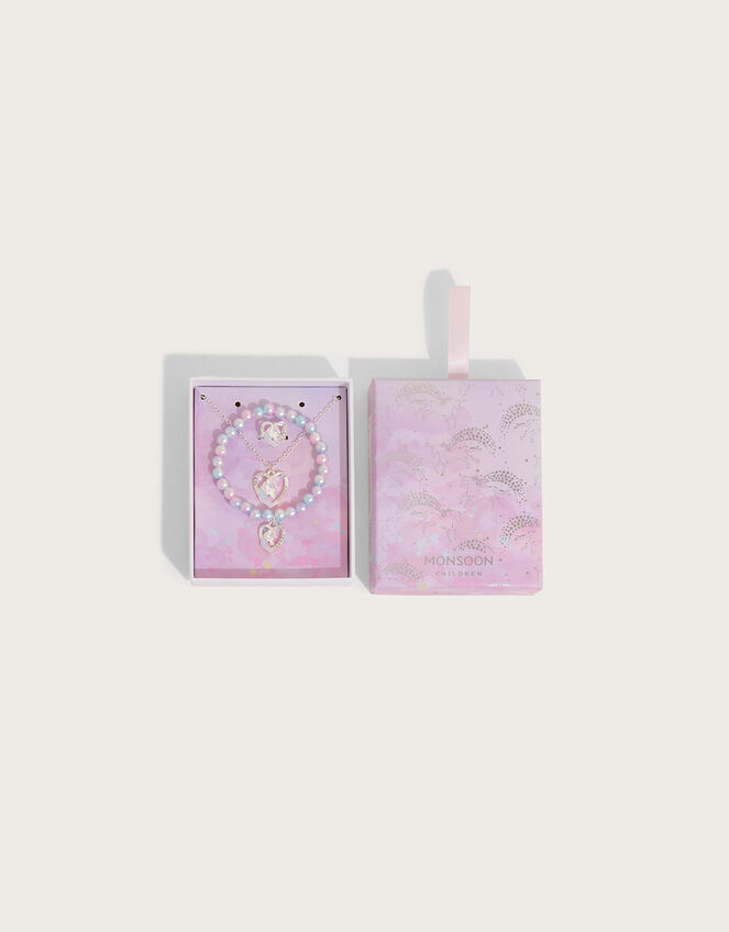 Starburst Unicorn Jewellery Box Set, , large