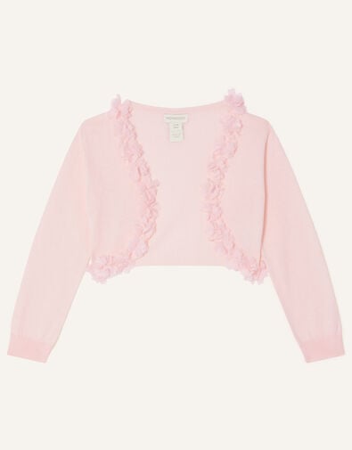Baby Flora 3D Flower Cardigan, Pink (PINK), large
