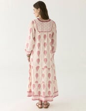 Maison Hotel Layla Print Midi Dress, Pink (PINK), large