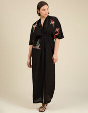 Tallulah and Hope Regular-Length Tie Dress , Black (BLACK), large