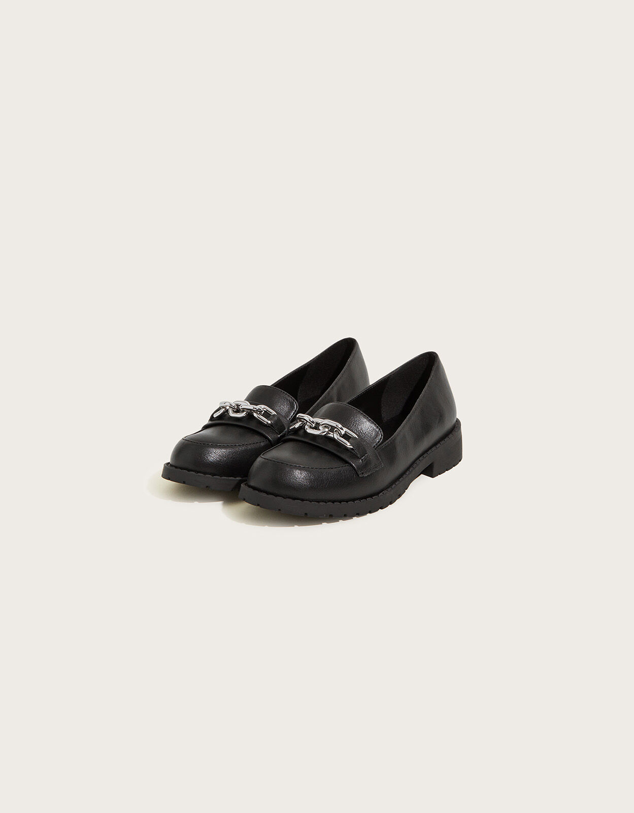 Chain loafers sales