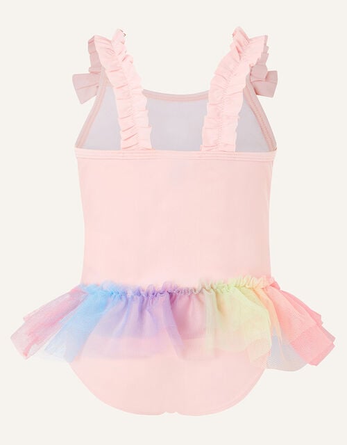 Baby Ice Cream Skirted Swimsuit , Pink (PALE PINK), large