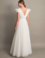 Gabriella Tulle Maxi Wedding Dress, Ivory (IVORY), large