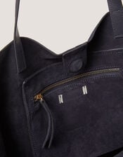 Perl Leather Tote Bag, , large