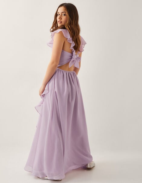 Indi Tie-Back Prom Dress, Purple (LILAC), large