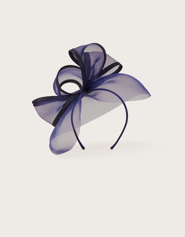 Bow Net Fascinator Headband , , large