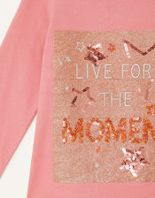 Live for the Moment Top, Nude (NUDE), large