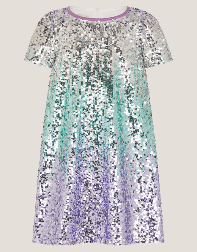 Mermaid Sequin Ombre Dress, Multi (MULTI), large