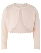 Baby Niamh Sparkle Knit Cardigan, Pink (PINK), large