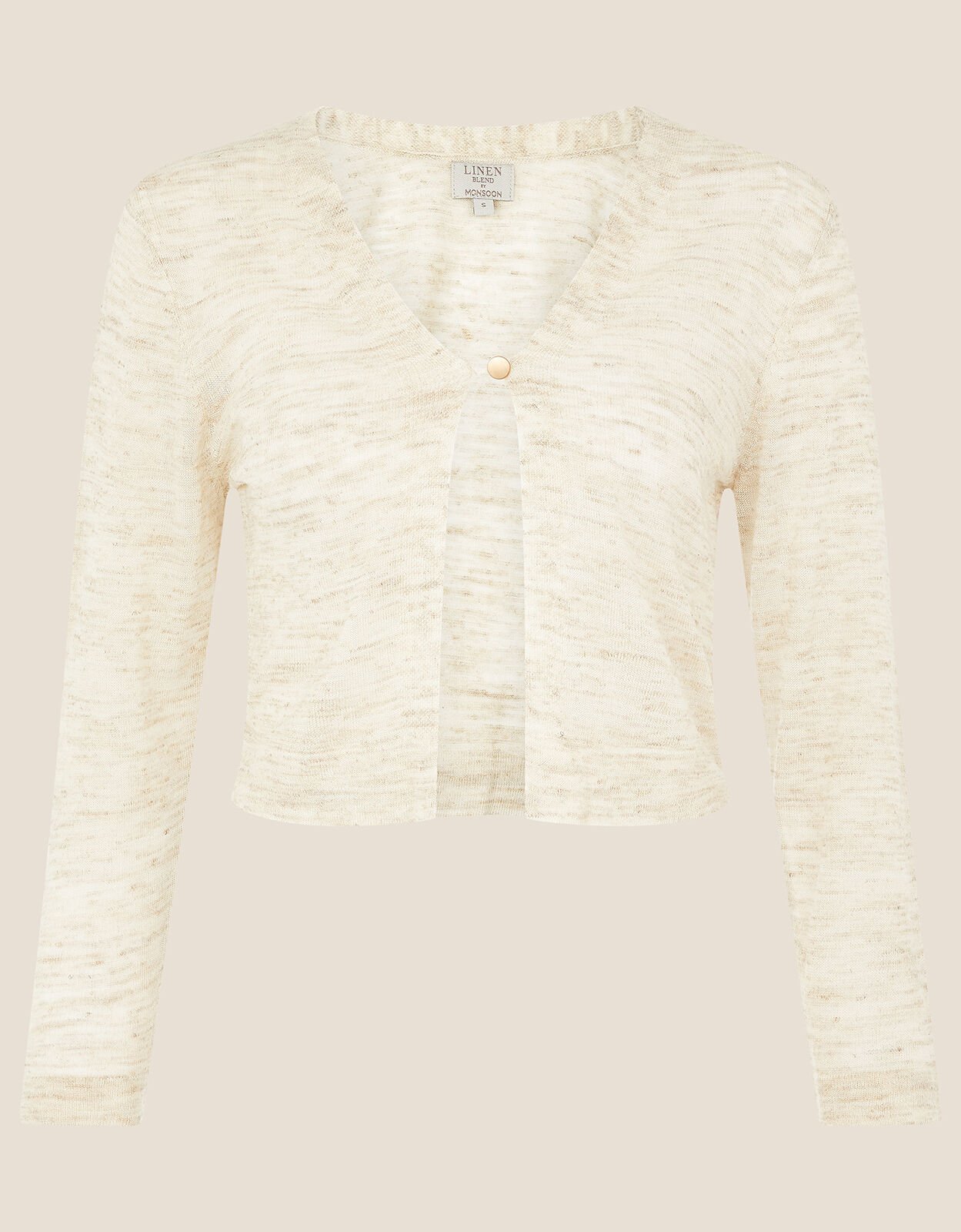 White linen shrug sale