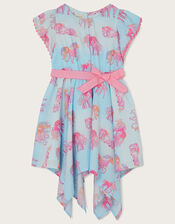 Horse Dress WWF-UK Collaboration, Blue (PALE BLUE), large