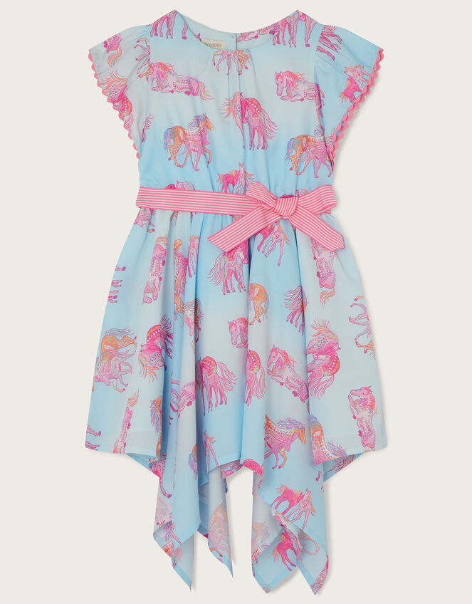 Horse Dress WWF-UK Collaboration, Blue (PALE BLUE), large