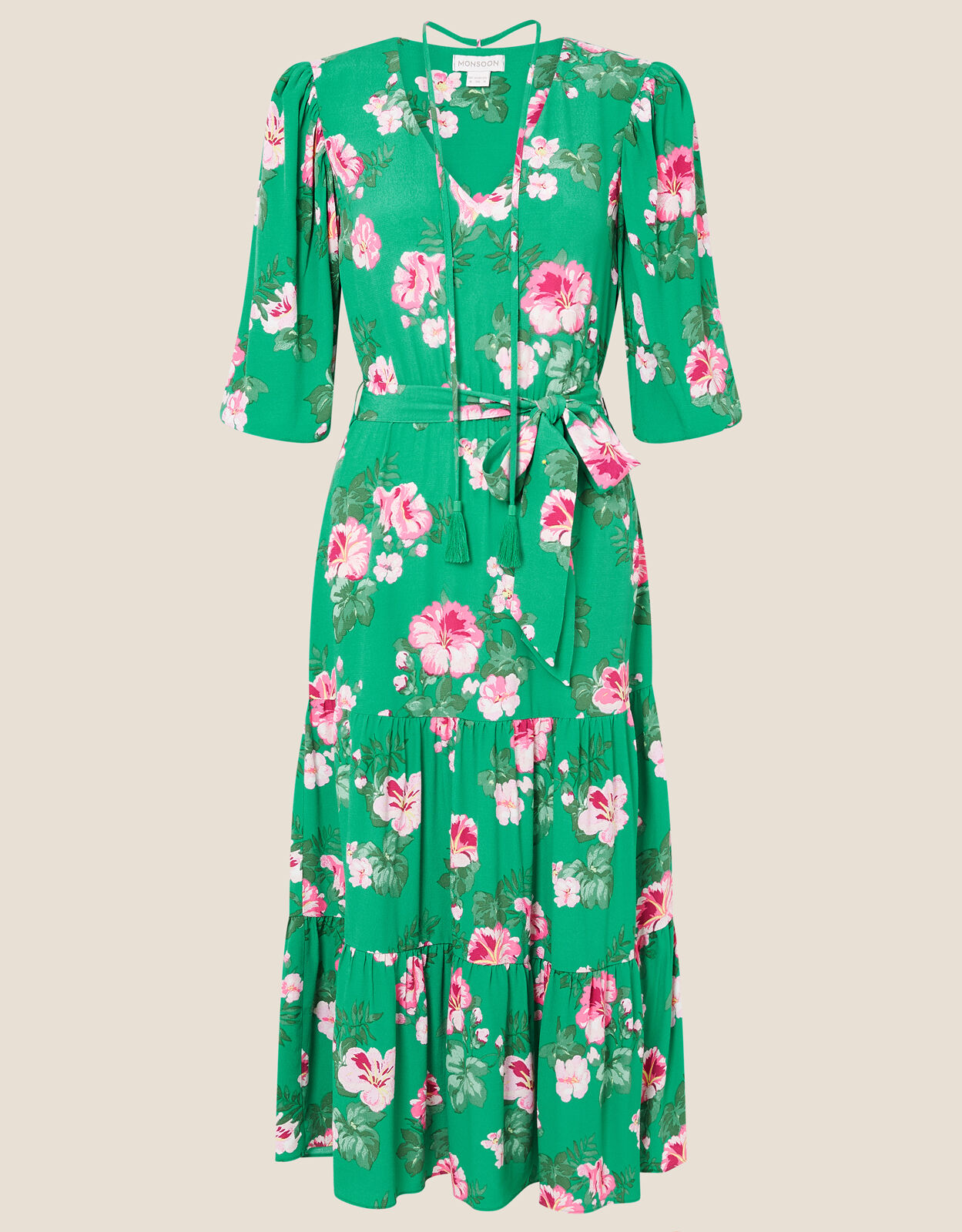 Alexis green on sale floral dress