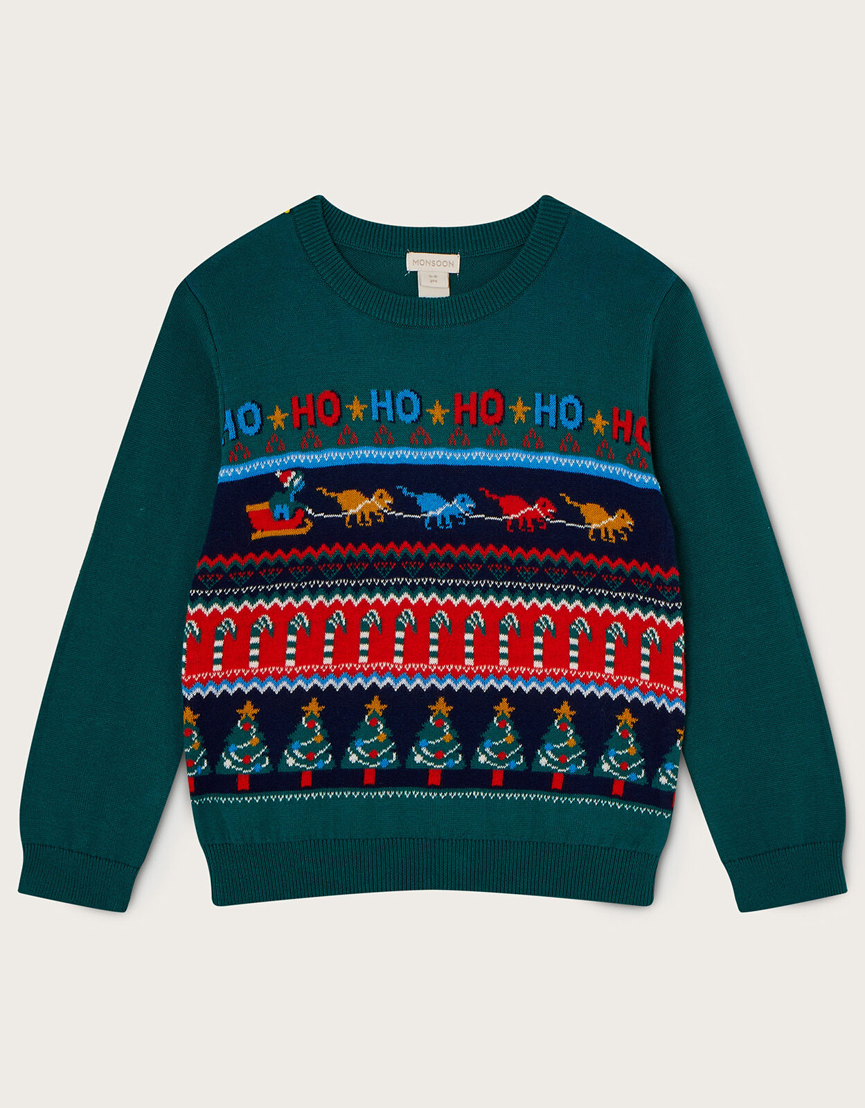 Kids dinosaur christmas jumper sales