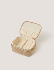 Mini Rhinestone Jewellery Box, , large