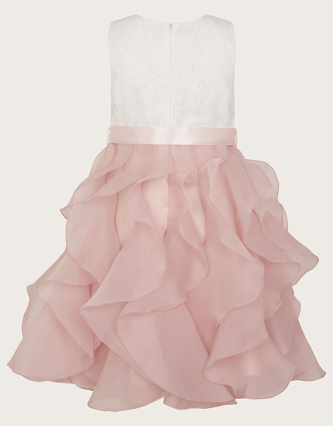 Lace Can Can Ruffle Dress, Pink (PINK), large