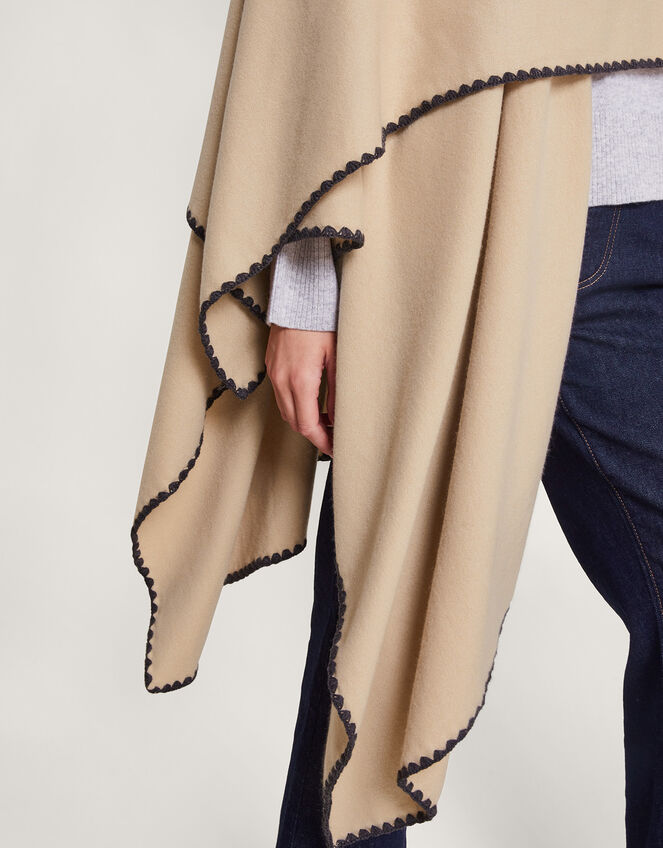Lightweight Poncho, Tan (TAN), large