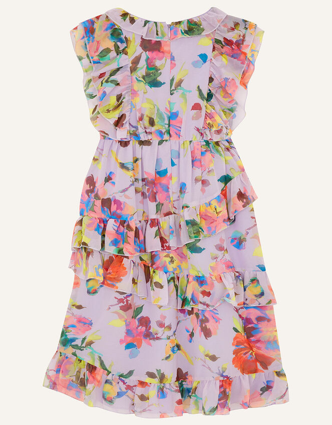 Helen Dealtry Brynn Floral Dress, Purple (LILAC), large