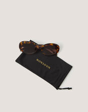 Tort Oval Sunglasses, , large