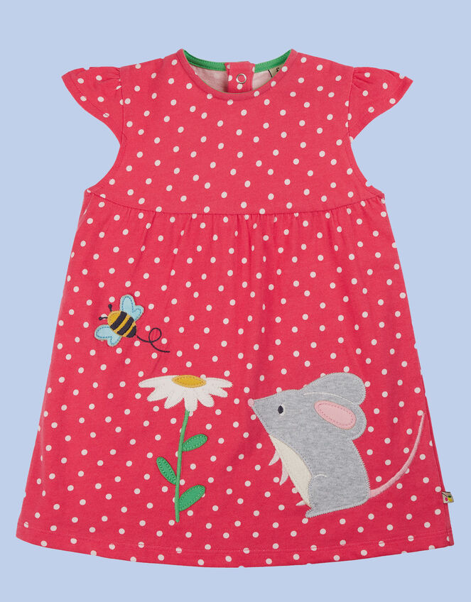 Frugi Little Lola Dress, Multi (MULTI), large