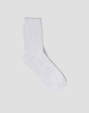 Plain Socks, White (WHITE), large