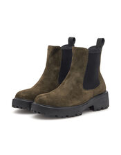 Shoe The Bear Aya Suede Boots, Green (OLIVE), large