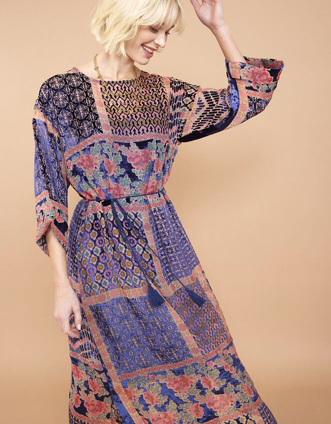 East Romy Burnout Dress, Multi (MULTI), large