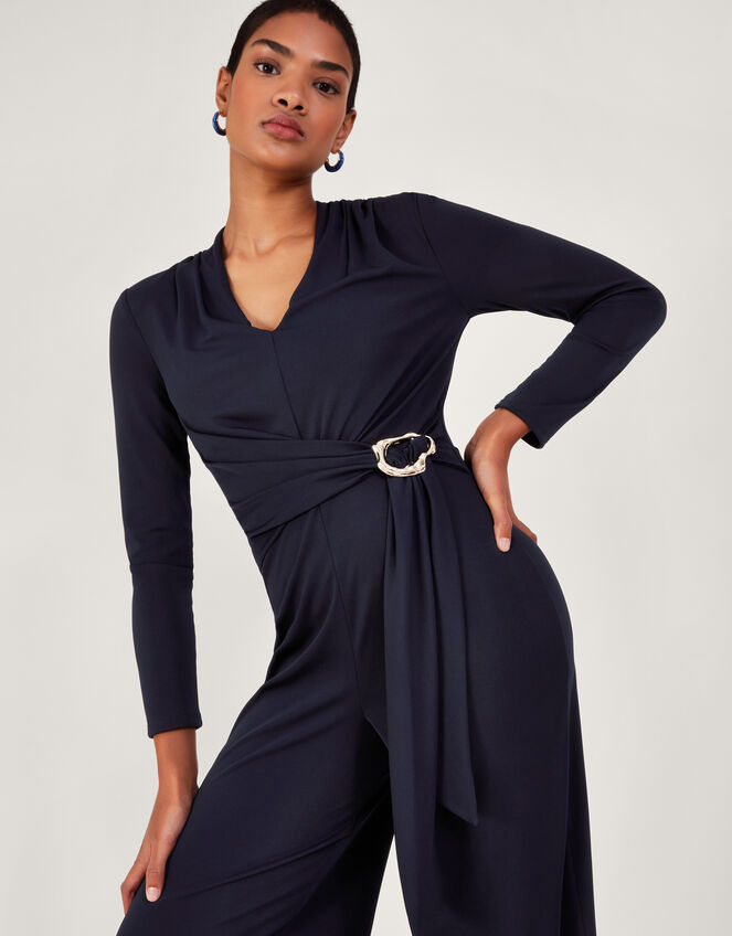 Toria Trim Jumpsuit, Blue (NAVY), large