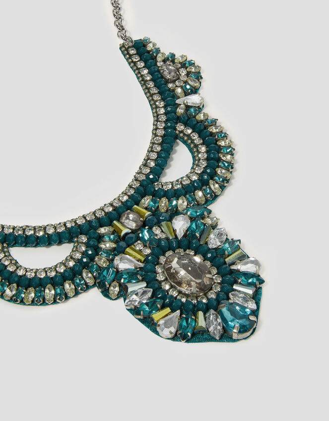 Gemstone Collar Necklace, , large