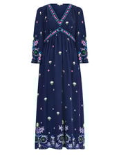 East Kerin Floral Maxi Dress, Blue (NAVY), large