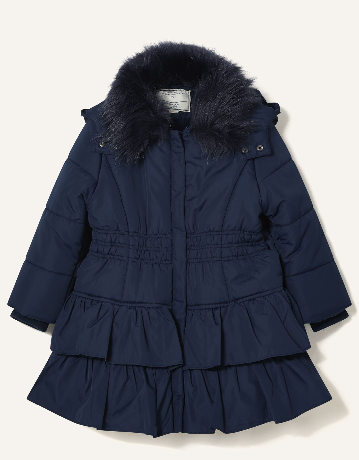 Monsoon blue coat outlet