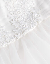 Zaralia Lace Safire Dress, Ivory (IVORY), large