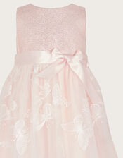 Baby Annette Butterfly Dress, Pink (PALE PINK), large