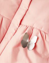Baby Butterfly 3D Padded Coat, Pink (PINK), large