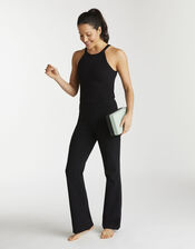 M Life Lotus Yoga Pants, Black (BLACK), large