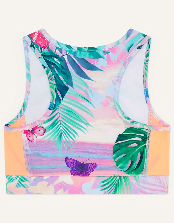 Tropical Crop Top, Pink (PINK), large
