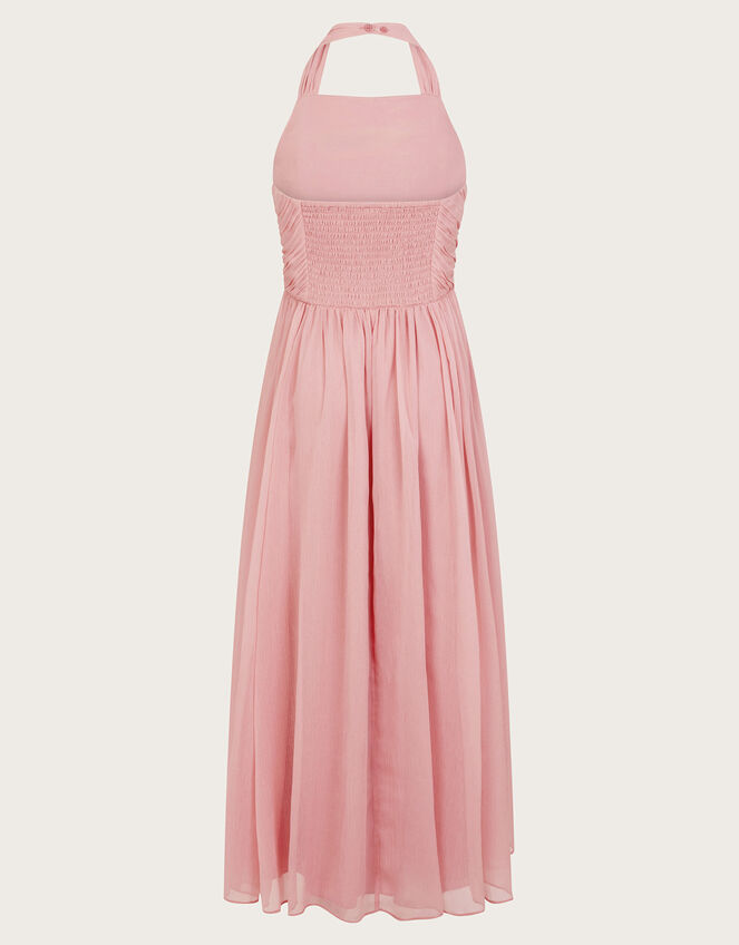 Ayo Halter Prom Maxi Dress, Pink (PINK), large