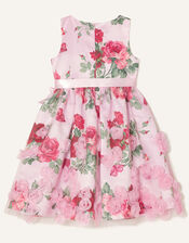 3D Rose Dress, Pink (PINK), large