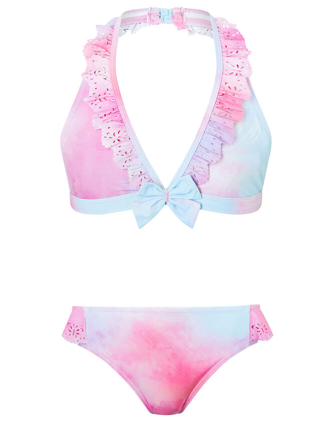 Alice Tie Dye Bikini Set, Pink (PINK), large