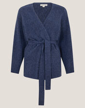 Bay Belted Cardigan, Blue (BLUE), large