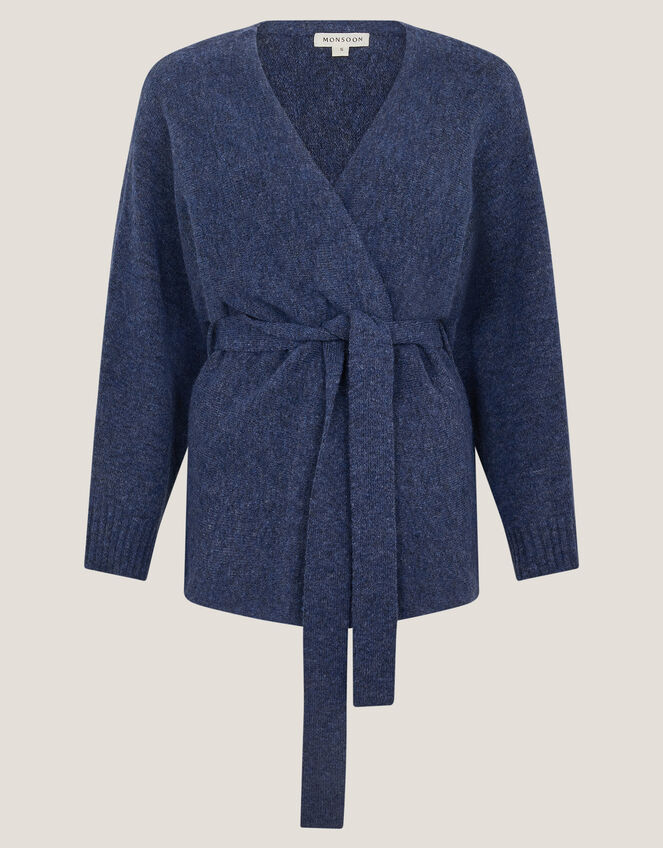 Bay Belted Cardigan, Blue (BLUE), large
