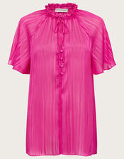 Paige Ruffle T-Shirt, Pink (PINK), large