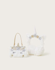 Galactic Unicorn Earmuffs and Bag Set, , large