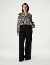 Fabienne Chapot Nina Star Print Blouse, Black (BLACK), large
